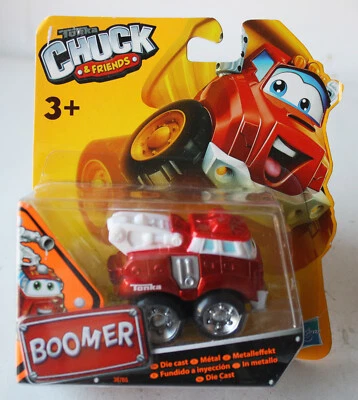 CHUCK & FRIENDS BOOMER THE FIRE TRUCK DIE CAST TONKA HASBRO 2011 NEW ! - Image 1 of 4
