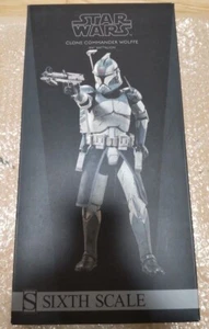 Figura De Acción Sideshow STAR WARS Clone Commander Wolffe 1/6 USADA - Imagen 1 de 5