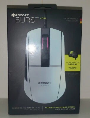 ROCCAT Burst Core Gaming Mouse Right-hand USB Type-A Optical 8500 DPI - Image 1 of 4