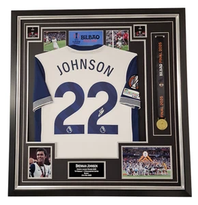 2025 Europa Winner Brennan Johnson of Tottenham Signed Shirt Autographed Jersey! - Picture 1 of 5