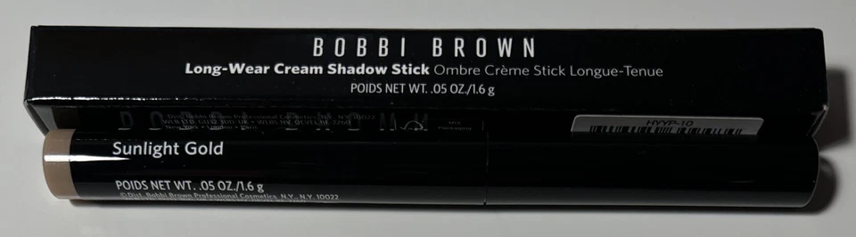 Bobbi Brown Sunlight Gold Shimmer Long-Wear Cream Shadow Stick New in Box - Image 1 of 1