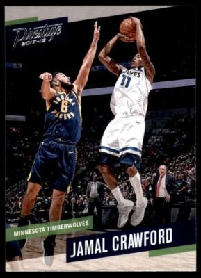 2017-18 Panini Prestige Jamal Crawford Minnesota Timberwolves #134 - Image 1 of 2