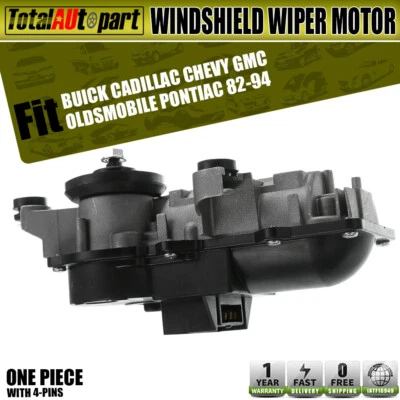 Motor limpiaparabrisas delantero para Chevrolet GMC Buick Cadillac Oldsmobile Pontiac Foto 1 de 4
