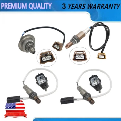 Sensor de O2 ascendente y descendente 4 piezas para Nissan Murano Quest 2011 3,5 L 2014 Máxima 3,5 L Foto 1 de 4