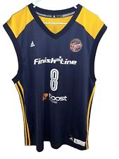 Adidas Indiana Fever WNBA Official Jersey WISH TV Promo #8 Mens L