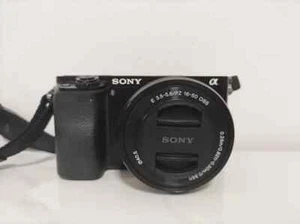 Sony Alpha A6000 Mirrorless Camera + 16-50mm Camera Lens - Picture 1 of 2