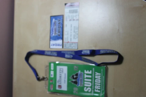 Grand Prix of Baltimore - The Andretti Club, Lanyard, Ticket, Drink Pass 8/31/12 Cover