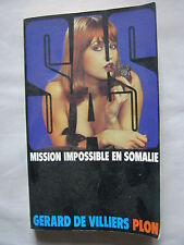 SAS Mission impossible en Somalie de Gérard de Villiers