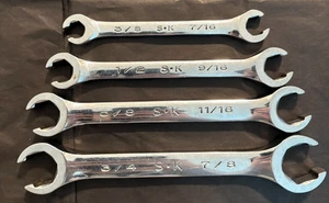 SK Superkrome Set di 4 chiavi dado svasate regolari frazionarie da 4 pezzi--3/8"-7/8"--SPEDIZIONE GRATUITA - Foto 1 di 6