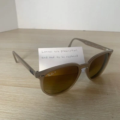 Gafas de sol Ray-Ban RB4306 6166/13 beige 54-19-145 SOLO MARCOS hechas en Italia Foto 1 de 4