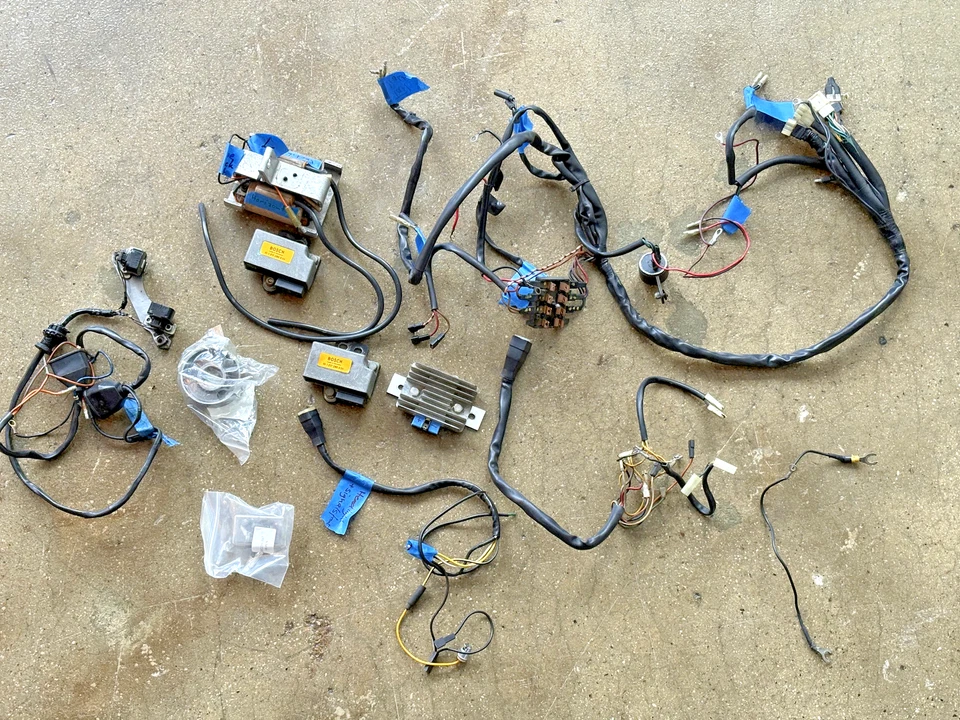 Ducati 900SS 1979 bisel Bosch telar de cableado - incl. Placa de encendido + rotor Foto 1 de 4