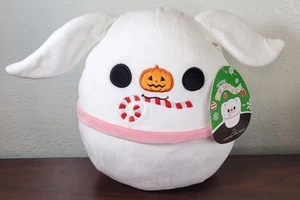 Squishmallows 8" Nightmare Before Christmas Zero with Candy Cane - Picture 1 of 7