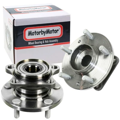 Par de rolamentos de roda traseira 4WD AWD conjunto de cubo para 2007 - 2015 Mazda CX-9 512449 - Imagem 1 de 4