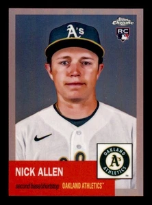 2022 Topps Chrome Platinum Anniversary Toile Cream Rose Gold #235 Nick Allen /75 - Picture 1 of 2
