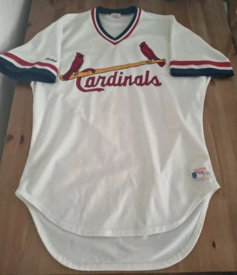 Camiseta deportiva vintage de los 80 de los Cardenales de San Luis auténtica Rawlings Home talla 44 Foto 1 de 4