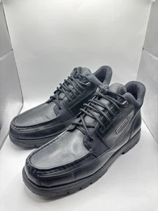 Rockport Marangue XCS Boots Black Leather UK Size 11.5 Men’s - Imagen 1 de 12