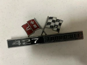 C-2 CORVETTE 1966-67 / 427 SIDE EMBLEM ORIGINAL G.M. #3876425 - Bild 1 von 4