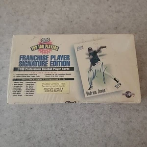 1996 Best Franchise Player Signature Edition Sealed Box Andruw Jones Autographed - Picture 1 of 4