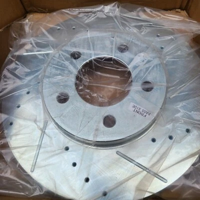 Rotores de freno delanteros perforados para Ford Taurus SHO Thunderbird Lincoln Mercury Foto 1 de 4