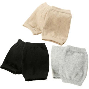 3 Pairs Unisex Knee Warmers Combed Cotton Knee Pads for Winter Sports - Picture 1 of 12