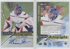 2020-21 Upper Deck Synergy Rookie Auto Vitek Vanecek #AR-VV Rookie Auto RC