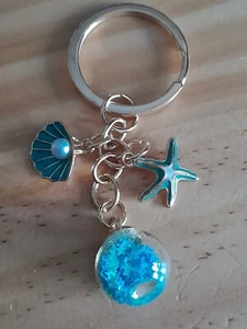 Starfish, Shell Keyring - Picture 1 of 1