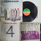 Lot Of 3 Foreinger Lp's: Self Titled, 4 & Double Vision - Play Tested Vg+ *R2
