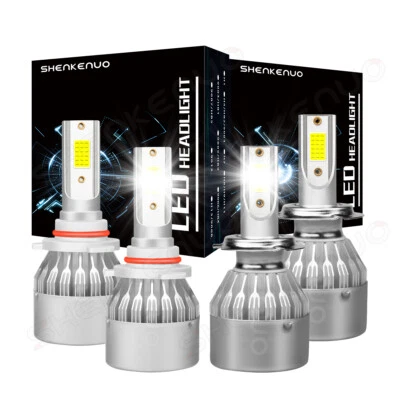 Kit combo de lâmpadas de faróis de LED 6000K feixe alto/baixo para Mazda CX-7 2007-2011 2012 - Imagem 1 de 4