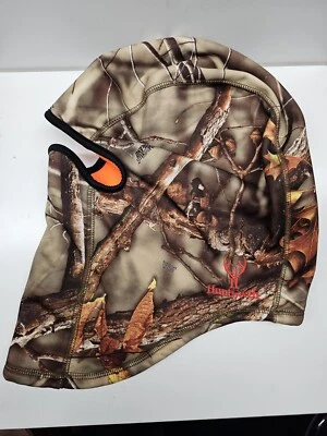 Huntworth Performance Reversible Camo/Orange Fleece  - Image 1 of 4