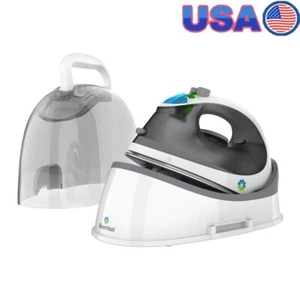 Cordless Steam Iron Portable W/ Carry Case Non-Stick Plate Quick Heat Auto-Off - Picture 1 of 9