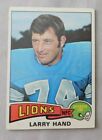 1975 Topps Detroit Lions Football Card Pick One