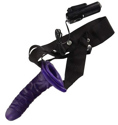 Multi-Speed Vibrations with Hands-Free Remote Harness Pegging Strap-on Dildo - Image 1 of 3