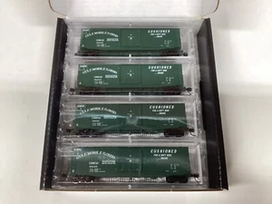 Micro Trains #983 00 231 N scale "GM&O” 4 pack box car runner pack - Picture 1 of 3