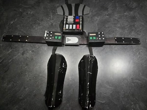 Homeade Darth Vader Cosplay Costume Children's Size With Led Lights Starwars - Picture 1 of 14