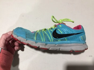 Nike Flex Trail 2 Running Shoes  Women's 8.5 Blue Pink Accent 616681-400 - Image 1 of 4