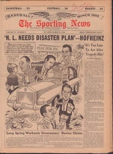 Das Sportnachrichtenmagazin 14. März 1964 Ralph Kiner 091117jhsn3 - Bild 1 von 1