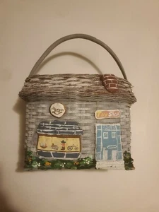 Vintage rosenthal netter woven basket toy store - Picture 1 of 3