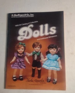 1983-84 Catalog of Collectible Dolls & Dollhouse Miniatures.  Paperback Book. - Picture 1 of 8