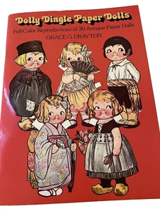 NEW Campbell's Soup Dolly Dingle Paper Dolls Book 1978 Grace G Drayton Uncut - Picture 1 of 1