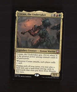 Coram, the Undertaker 7 Commander Modern Horizons 3 Mythic MTG Karte - Bild 1 von 3