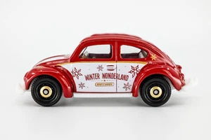 2019 Matchbox "Happy Holidays" 1962 Volkswagen Beetle RED | WONDERLAND | MINT - Picture 1 of 1