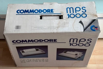 Confezione Originale - Stampante Commodore MPS 1000, Buone Condizioni - Immagine 1 di 4