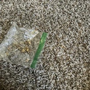 Konvolut Damenschmuck Halskette und Ohrringe / Ohrringteile  - Bild 1 von 6