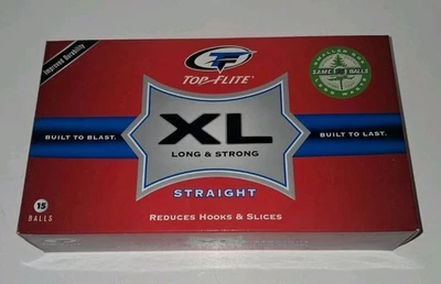 Novo! 15 bolas de golfe Top-Flite - GG longas e fortes - distância reta - Imagem 1 de 4