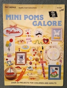 Craft World Inc Mini Poms Galore Anleitungsheft - Bild 1 von 4