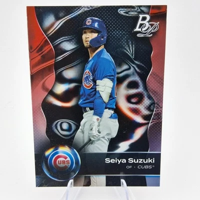 2023 Bowman Platinum - #54 Seiya Suzuki - Chicago Cubs - Image 1 of 2