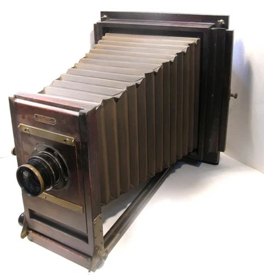 CÁMARA AMPLIADORA FOLMER GRAFLEX R B DE COLECCIÓN CON LENTE COLINEAL VOIGHTLANDER Foto 1 de 4