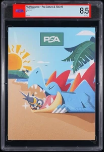 Graded PSA 8.5 VF+ Magazine #5 August 2024 Pop Culture POKEMON FERALIGATR SP - Picture 1 of 2
