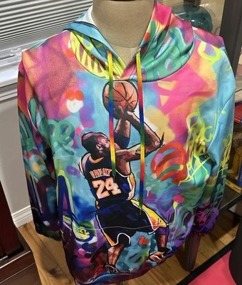Kobe Bryant Graphic All Over Print Hoodie Men/Adult XL - Image 1 of 4