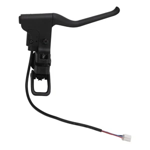 Electric Scooter Brake Lever With Bell Nylon Metal Scooter Left Brake Handle - Picture 1 of 22